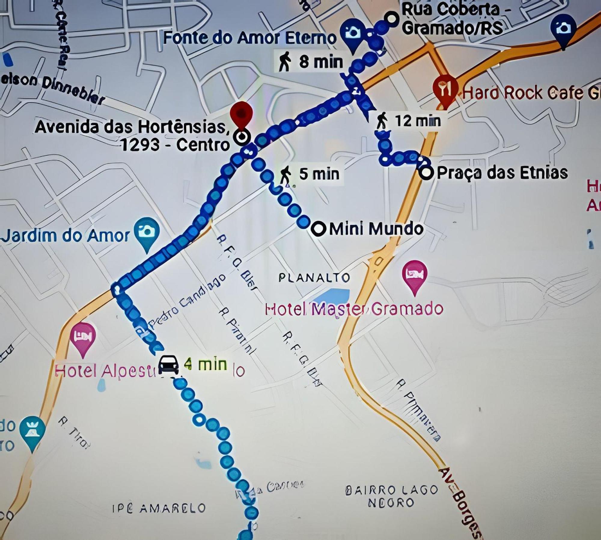 Maravilhoso Apartamento No Centro De Gramado Luaran gambar